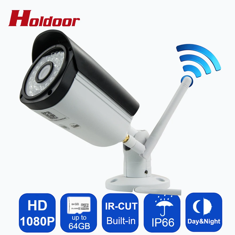 

WiFi WebCam 1080P IP Camera P2P Outdoor video surveillance Camera Motion Detection Alarm Video Record Email Alert Onvif CCTV