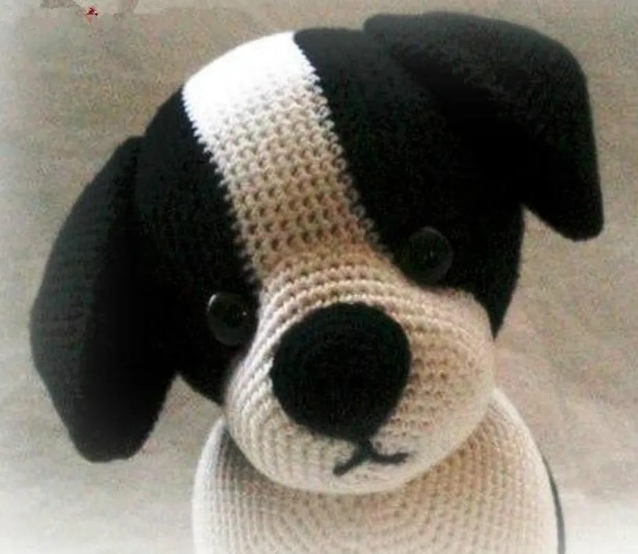 Игрушки для вязания крючком собаки amigurumi номер модели KO0012|Мягкие игрушки