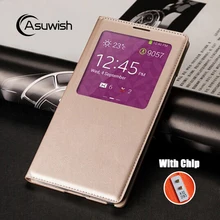 Откидной кожаный чехол для телефона samsung Galaxy Note 3 Galaxy Note3 SM N900 N9000 N9005 S SM-N900 SM-N9005