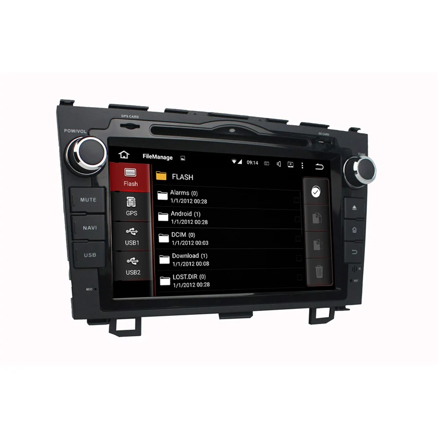 ELANMEY Премиум Автомобильный gps навигации для Honda CRV 2006 2011 8 четырёхядерный андроид 10