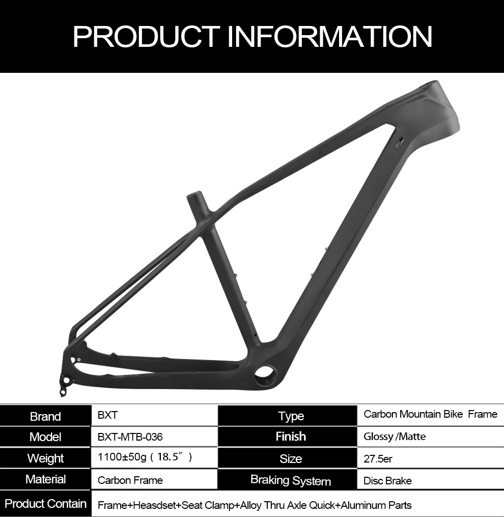 Китайский BXT карбоновый 27,5 er рамы для горного велосипеда Дешевые MTB карбоновая рама ось 12 мм обмен Открытый 9 мм