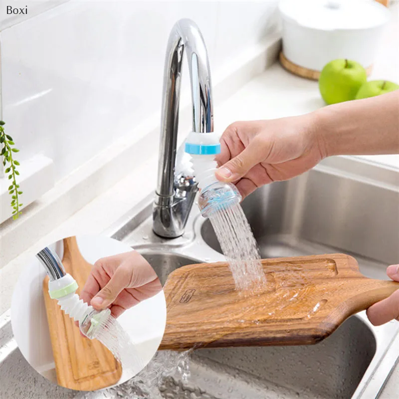 

Boxi Adjustable 360 Degree Rotation Faucet Aerator Tap Head Filter Flexible Kitchen Water Saver Shower Head Kitchen Accessories