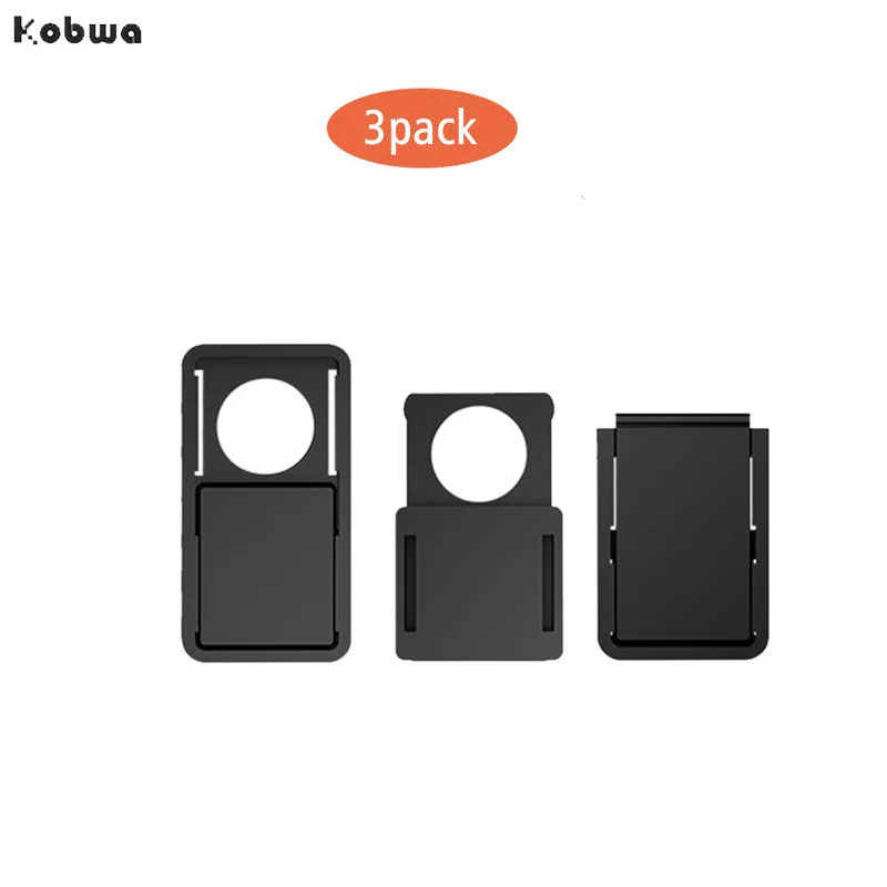 3PCS/Set Cam Shutter Slider Plastic Camera Screen Cover For