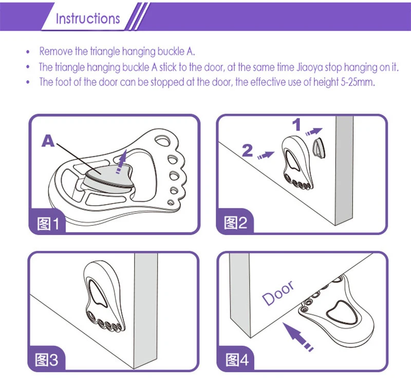 1 шт., детская Защитная дверная пробка в форме ступни, дверной замок для детей ясельного возраста, предотвращающий травмирование ног, товары для безопасности детей