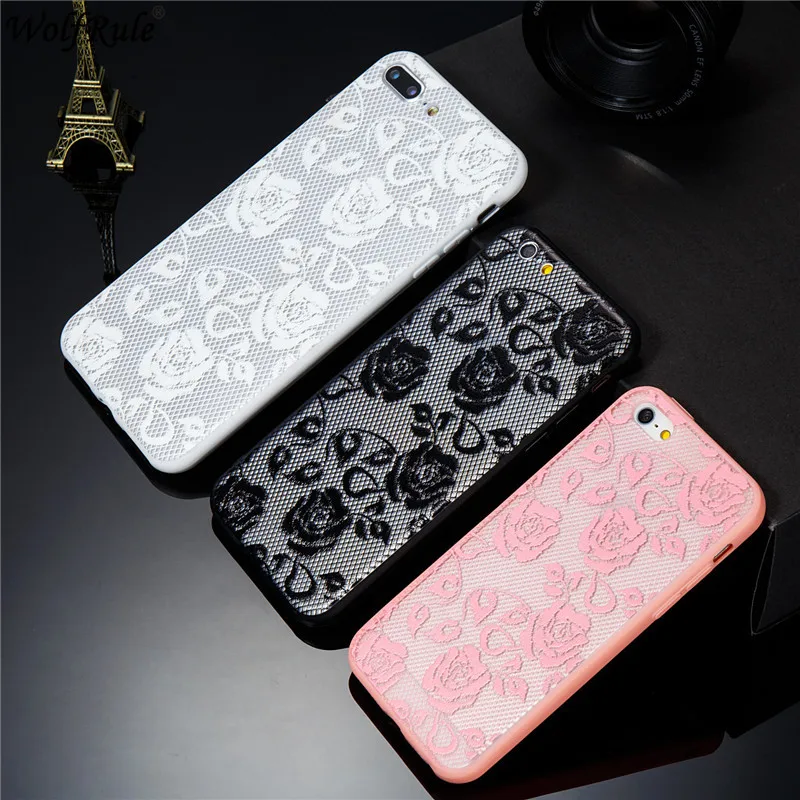 Embossed Lace Case For Iphone 5S Cover Hard PC Clear Relief Retro Flower Fundas Apple iphone 5 5s Capa |