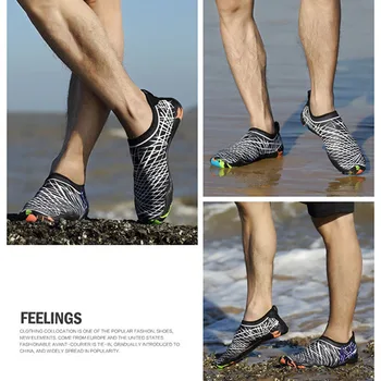 

High Men Women Beach Shoes Outdoor Swimming Water Shoes Unisex Flat Soft Seaside Walking Yoga Shoe DOG88