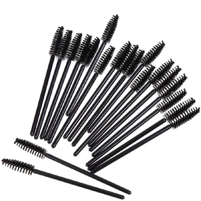 Mascara Stick Applicator Disposable Makeup Eyelash Brush 50pcs/Pack of
