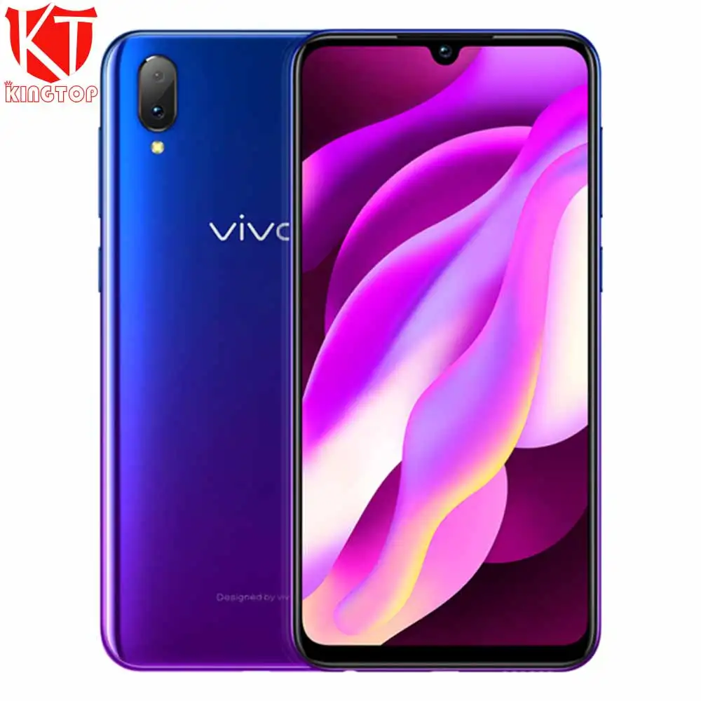 VIVO Y97, 4 Гб ОЗУ, 128 Гб ПЗУ, Helio P60, четыре ядра, 6,3 дюймов, полный экран, 16,0 Мп+ 2,0 МП, двойная тыловая камера, отпечаток пальца, мобильный телефон