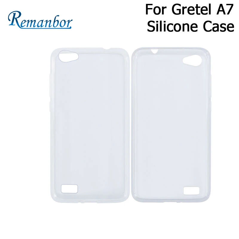 

Remanbor For Gretel A7 Transparent Silicone Case 4.7 Inch Soft Back TPU Cover Replacement For Gretel A7 Mobile Phone Case