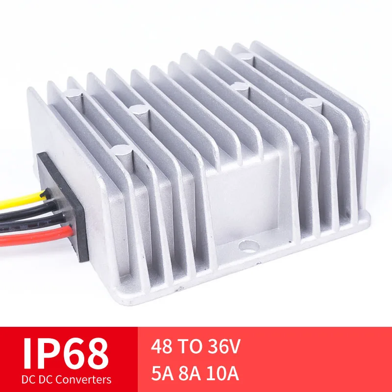 

48 TO 36V 5A 8A 10A High Quality DC Converter Step-Down DC Voltage Regulator Voltage Mutual, Suitable for Automot