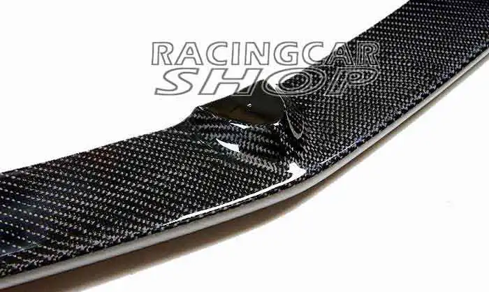 Real CARBON FIBER Front Bumper Lip Spoiler for Mercedes Benz E-Class W211 E320 E350 E550 2007-2009