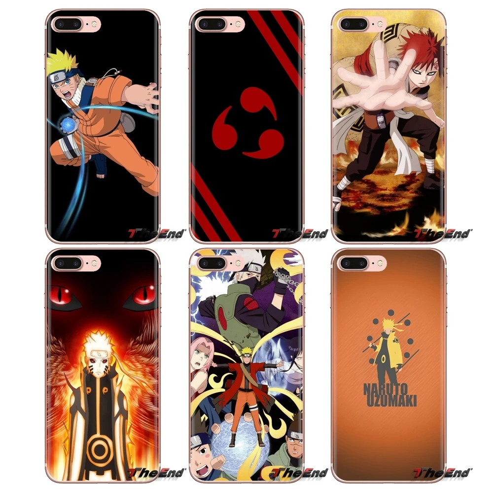 

For Huawei Mate Honor 4C 5C 5X 6X 7 7A 7C 8 9 10 8C 8X 20 Lite Pro Naruto Japan Anime Transparent Soft Shell Covers