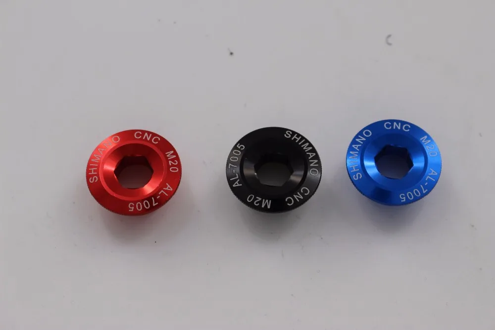 المواضيع anrancee الدراجة دراجة أجزاء مسامير crankset الساعد الذراع ذراع بولت cnc AL-6061 shimano h1e1