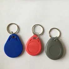 20000 шт./лот ISO18000-2 TK4100 брелок для ключей 125 кГц