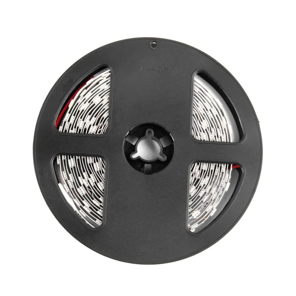 Гибкая светодиодная клейкая лента 5 м 16 футов 5050 SMD 12 В|Светодиодные ленты| |
