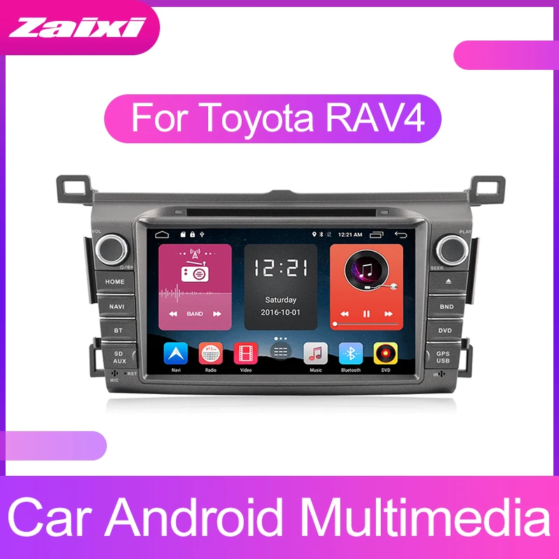 

ZaiXi Android 2Din Car MP5 Multimedia Video Player GPS Car Radio Auto Radio Stereo Audio For Toyota RAV4 RAV 4 2013~2018