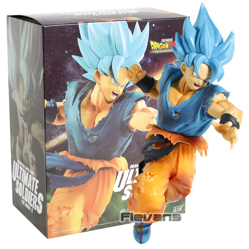 

Dragon Ball Super Broly Ultimate Soldiers The Movie II SSGSS Son Goku PVC Figure Collectible Model Toy