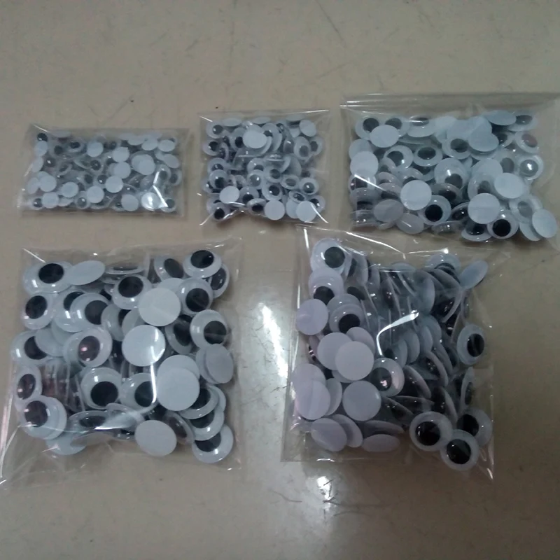 6 7 10 12 13MM DIY moveable eyes Plastic Eyes For Doll Toy Hand Making