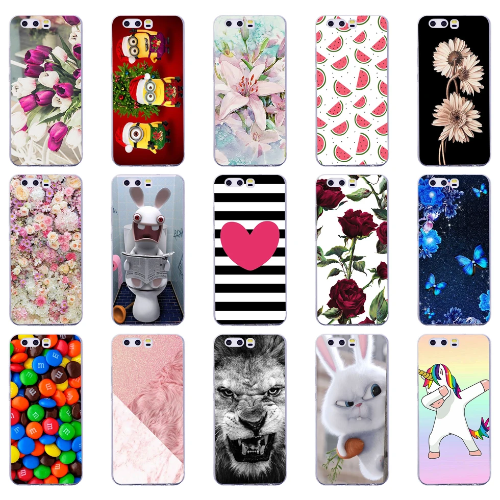 

S Huawei P10 Case Silicone Phone Case Huawei P10 Soft TPU Phone Case FOR Huawei P10 5.1 inch Cases Cover