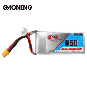 

Gaoneng GNB 7.4V 650mAh 80C / 160C 2S Rechargeable Lipo Battery W/ XT30 Plug Connector For RC Models Multicopter Spare Parts