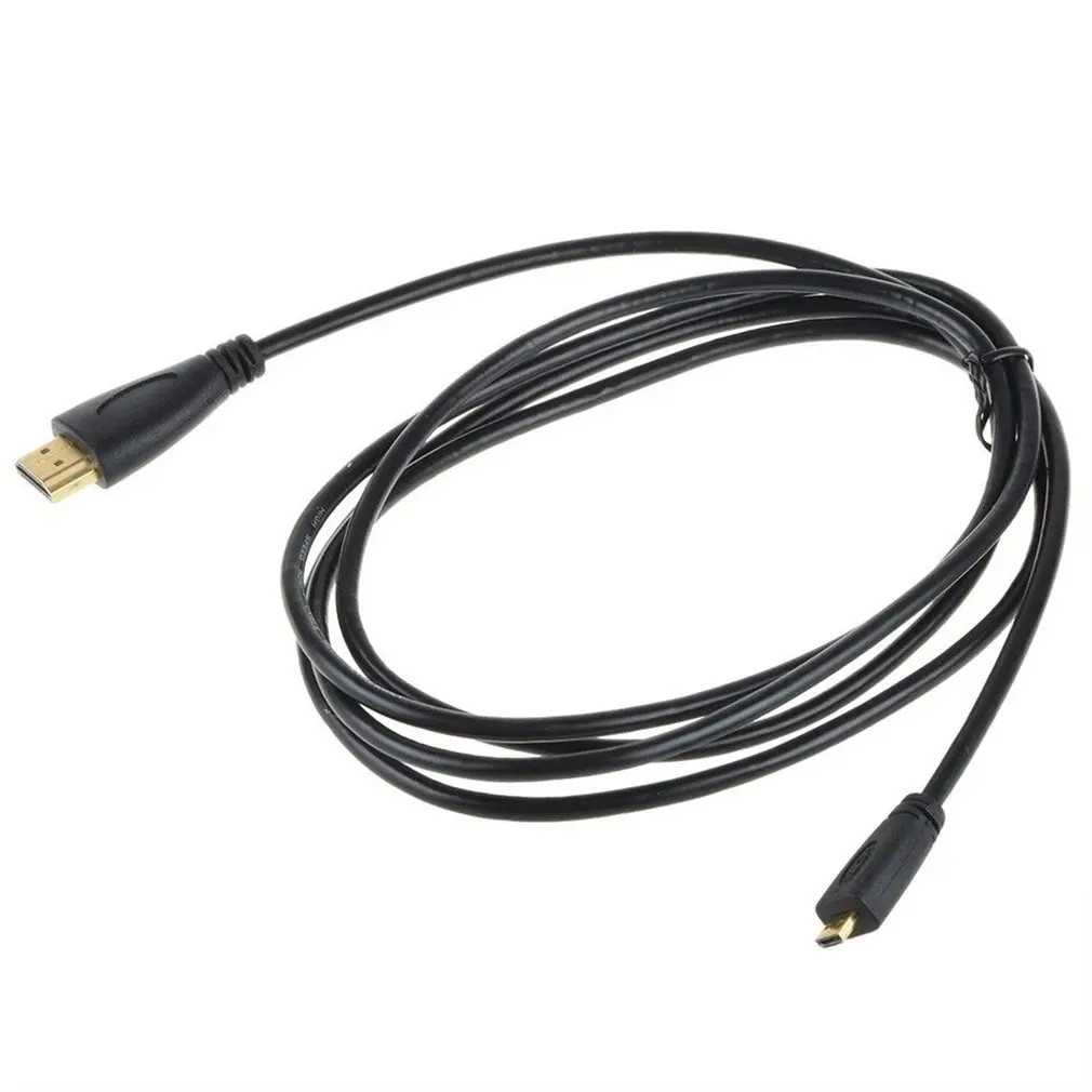 1 м 1080 P Micro HDMI к HDMI Кабель-адаптер Шнур для телефона камера для планшета ТВ