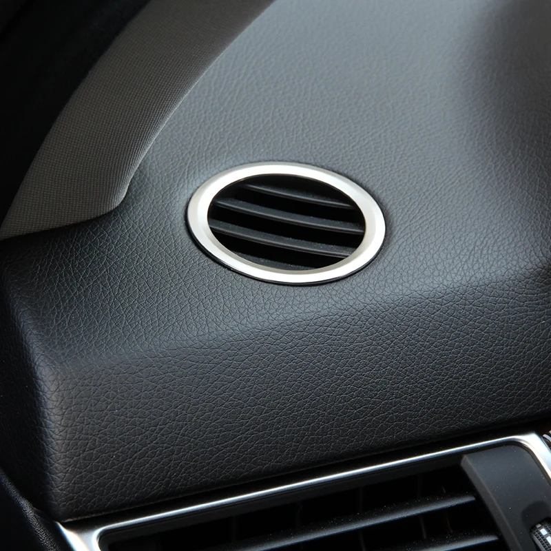 Для Mercedes Benz B класс B200 B260 аксессуары ABS Хром Интерьер AC Air Vent Выход Обложка отделка Стикеры стайлинга автомобилей
