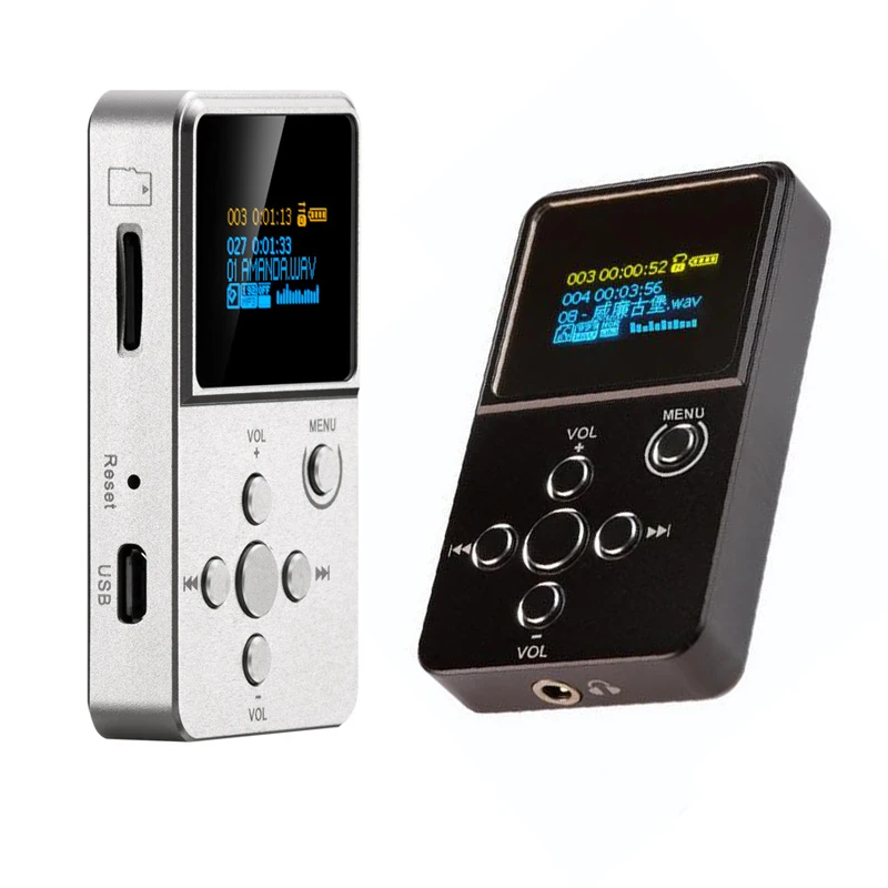 MP3 плеер XDUOO X2 Профессиональный HIFI MP3 музыкальный плеер с OLED экраном Поддержка MP3 WMA APE FLAC WAV формат TF карта