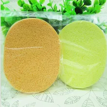 Карамельный цвет косметический для лица слоеная губка натуральные водоросли очищающий макияж косметический инструмент 20 шт