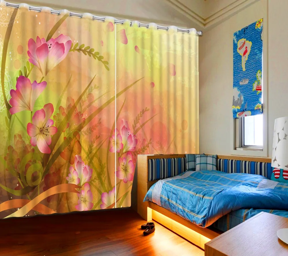 

living room window curtains fresh flower 3d curtains beautiful window curtains flower curtains for living room home bedroom deco