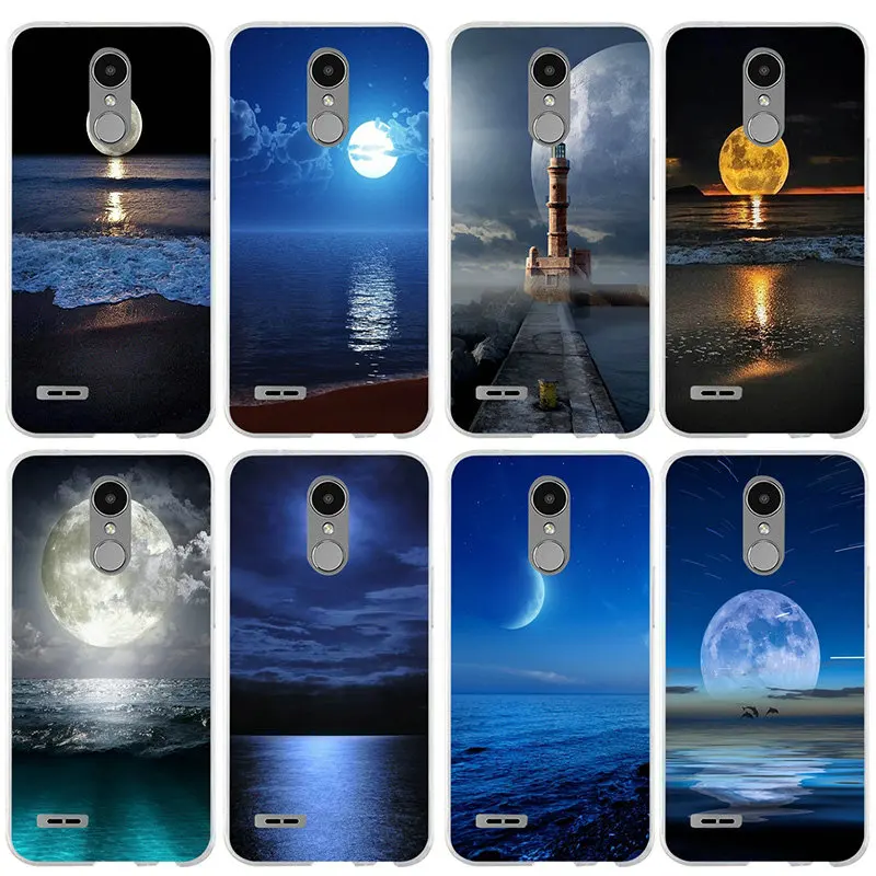 Soft Silicone Phone Cases for LG V10 V20 V30 G2 G3 Mini G4 Stylus G5 G6 K4 K7 K8 K10 2017 Nexus 5X Nightfall Moon Sea Mountain | Мобильные