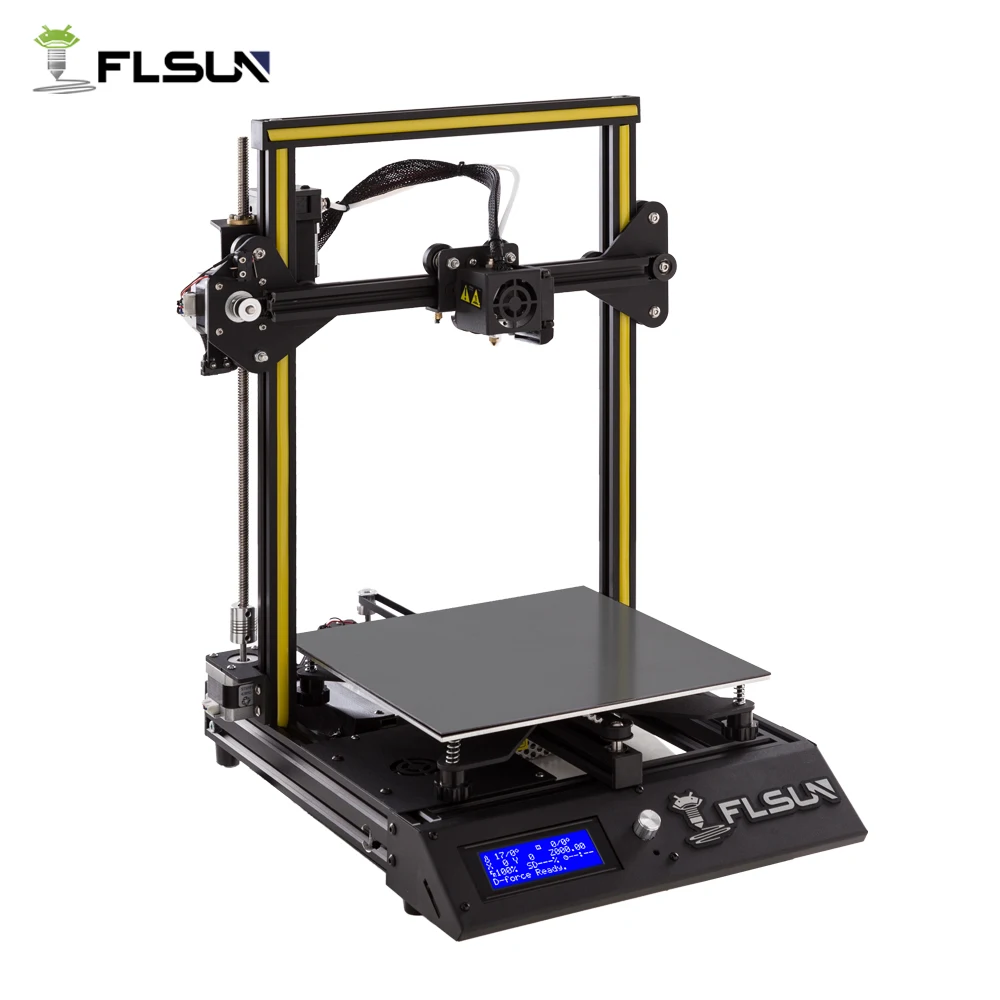 Flsun-F4 3D-принтеры металлический каркас готовые I3 3D-принтеры большая площадь печати 240*240*260 мм с открытым исходным кодом один рулон нити