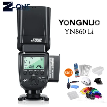 

Yongnuo YN860Li Wireless Flash Speedlite Lithium Battery Flash Light for Nikon Canon Compatible YN560III/YN560IV/YN660/YN968N