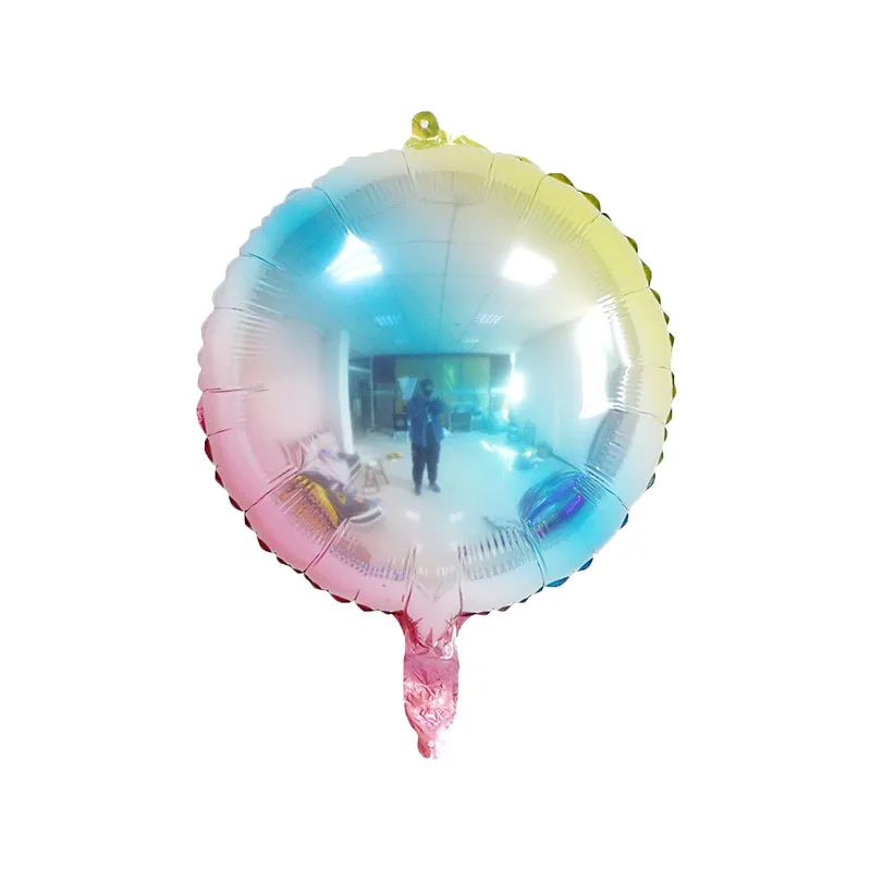 40-дюймовый светодиод будет счастливое детство: День рождения воздушный шар из фольги Градиент Радуга номер баллоны с надписью «LOVE» балон гелий, следа воздушный шар свадебное воздушный шар