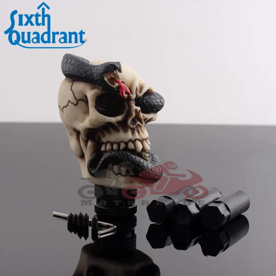 

Universal Funny Horror Skull Snake Style Car Trunk Gear Shift Knob