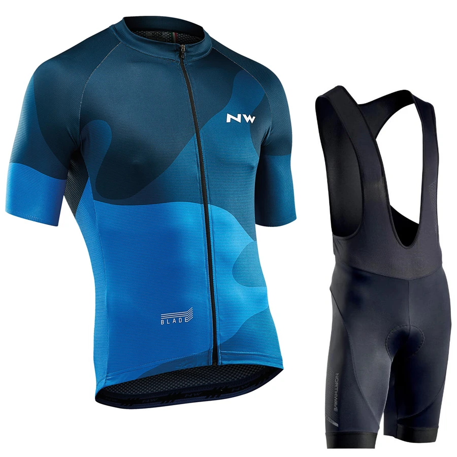 

Northwave 2019 Men Cycling Jersey Summer Short Sleeve Set Maillot bib shorts Bicycle Clothes Sportwear Shirt Clothing Suit NW