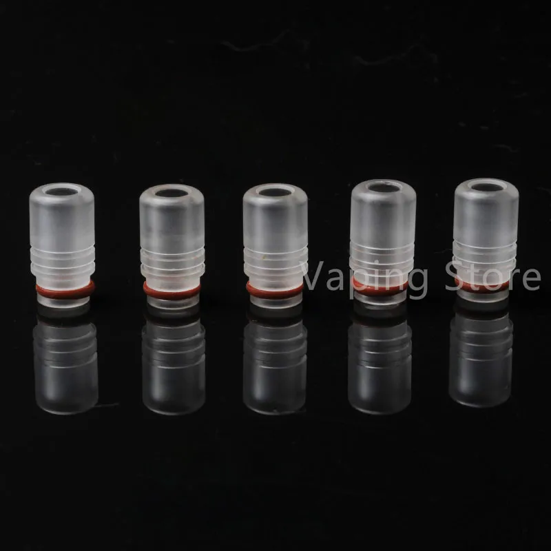

510 Drip Tip For All 510 Sized Tanks Clear Acrylic ELEAF Ijust One OBS engine nano RTA IJOY TORNADO 150 Drip Tip Replacement
