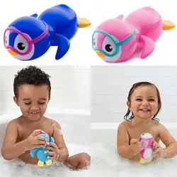 Игрушка для купания случайный цвет мультфильм пластик Пингвин игрушки для ванной игрушки для вечеринки перед рождением ребенка день