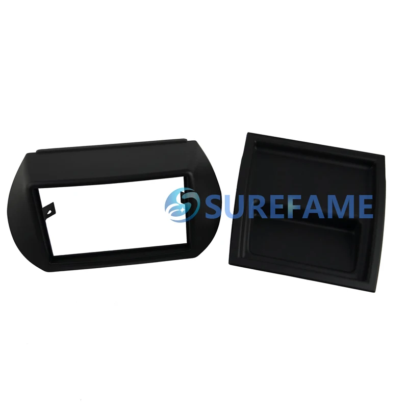 

Double Din Facia for Citroen Nemo Peugeot Bipper Fiat Fiorino Qubo 2008+ Radio DVD Stereo CD Panel Dash Kit Trim Fascia Plate