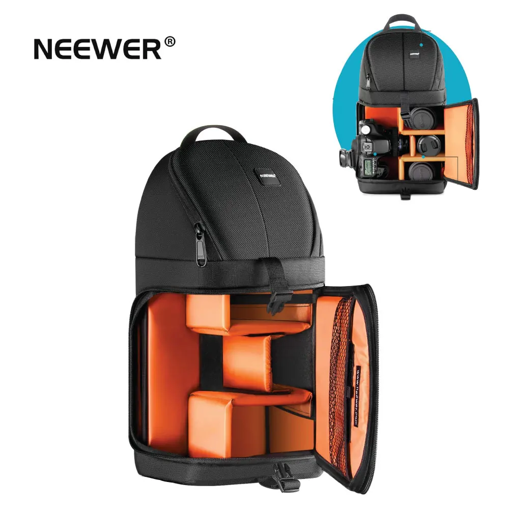 Профессиональный Чехол Neewer для камеры рюкзак слинг Nikon Canon Sony и других DSLR камер