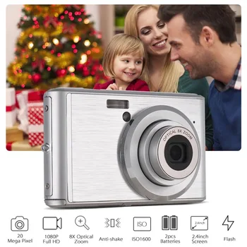 

6x Optical Zoom Telescopic Lens 18 Million Hd Ultra-thin Digital Camera Children's Camera Digital Students Cameras