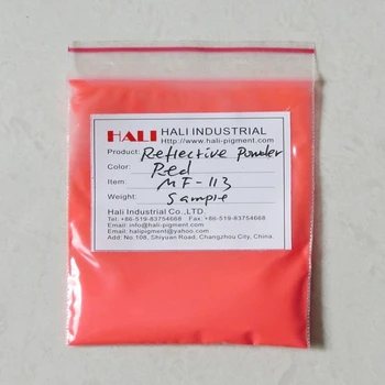 

sell color reflective pigment, reflective powder, red micro glass beads,MF-113 reflective red color,1lot=200gram, free shipping
