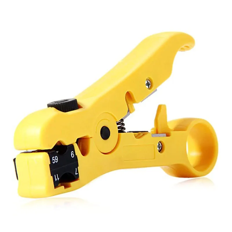 ABS + Stainless Steel Coaxial / Flat / Twisted Cables Wire Stripping