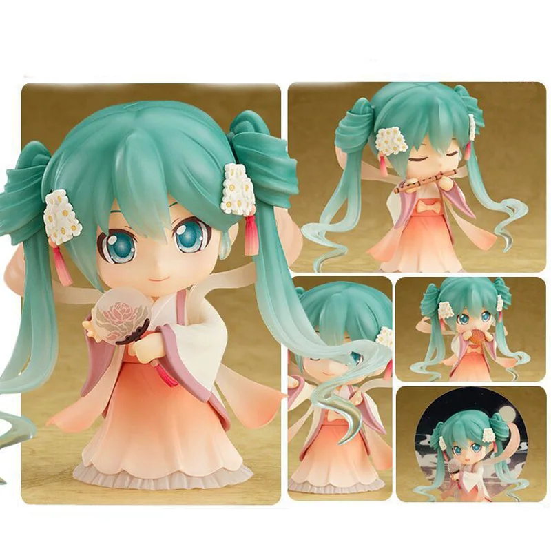 ZXZ середины осени луна торт Хацунэ Мику Nendoroid Аниме Q Прекрасный фигурку ПВХ
