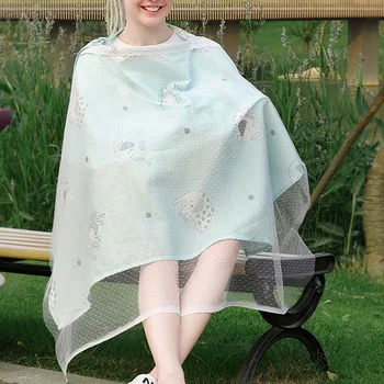 

Breathable Breastfeeding Cover Mother Feeding Baby's Apron Mommy's Outdoors Feeding Baby Breast Nursing Cover
