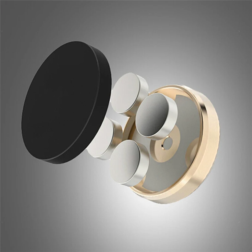 

VOBERRY Magnet Mobile Phone Bracket Car Desktop Magnetic Dashboard Mobile Phone GPS PDA Mounting Bracket JQ0325