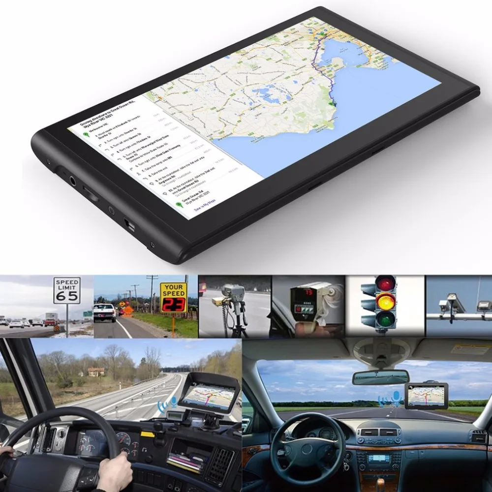 7 inch HD Car GPS Navigation Bluetooth AVIN Capacitive Touch Screen FM 8GB Vehicle Truck GPS Europe Sat nav Lifetime Map 7 inch HD Car GPS Navigation Bluetooth AVIN Capacitive Touch Screen FM 8GB Vehicle Truck GPS Europe Sat nav Lifetime Map