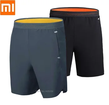 

Xiaomi men Quick drying shorts Summer Casual Reflective short pants Silky Unfettered Fitness running Sweatpants