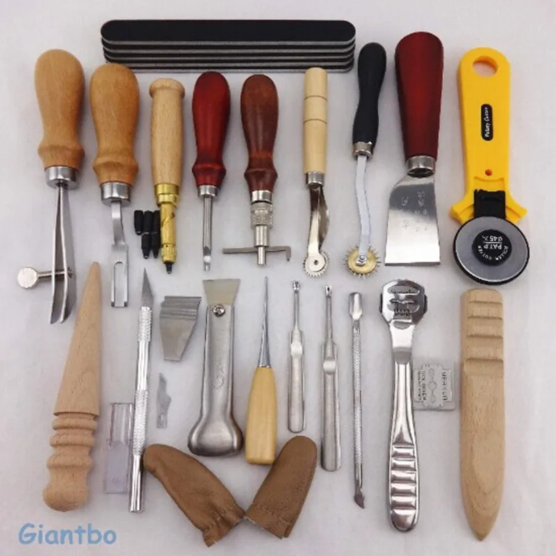Buy Leathercraft Hand Made Sewing Tool Set Kit 20