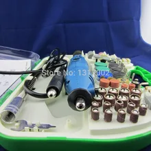 Ювелирный вращающийся инструмент Аксессуары стоматологический dremel набор инструментов, золотистый, серебристый, цвета алмаза древесины кости полировальный гравировальный шлифовальный моющий двигатель