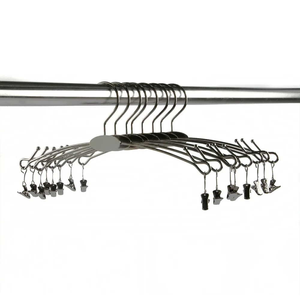 Hangerlink хромированная металлическая вешалка для белья, вешалка для бюстгальтера и вешалка для нижнего белья(20 шт./лот